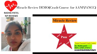 Crash course Miracle Review for AANPANCC [upl. by Columbus]