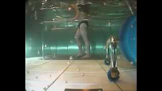 EWAC Medical  Underwater Treadmill in movable swimming pool floor  Side view [upl. by Tsuda]