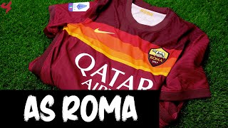 Nike AS Roma Zaniolo 202021 Vapor Match Home Jersey Unboxing  Review [upl. by Okika]