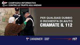 Truffe anziani spot carabinieri [upl. by Noryt]