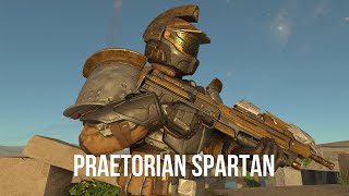 Praetorian Spartan Classical antiquity looking armour  Halo Infinite Fit [upl. by Adnilrev]