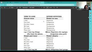 MY POCKET BOOK OF VERBS FIRST EDITION ENGLISH  SWAHILI  TO GIVE TO GO TO LOSE TO PAY [upl. by Neddy]