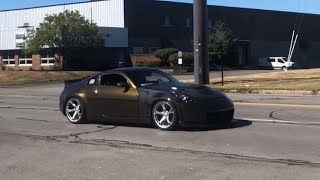 Nissan 350Z With Tomei Exhaust Accelerations Revs And Flyby [upl. by Solita]