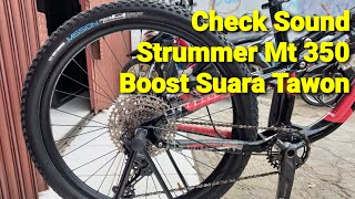 CHECK SOUND STRUMMER MT 350 BOOST 4 IN 1 SUARA TAWON JOSS MARKOTOP [upl. by Ahtaela]