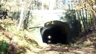 Abandoned Railroad Tunnel Pennsylvania RR Carrs Tunnel Greensburg PA [upl. by Efar691]