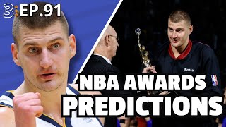 2425 NBA Season Awards Predictions  3 the Hardaway [upl. by Adyl]