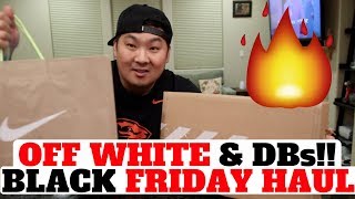 My Nike x OFF WHITE amp Doernbecher Pickups Black Friday Haul [upl. by Anrak]