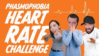 Phasmophobia HEART RATE CHALLENGE 🎃 Hallowstream Challenge of the Week Lets Play Phasmophobia [upl. by Arette196]