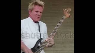 AI Gordon Ramsey plays slap bass [upl. by Oruam]