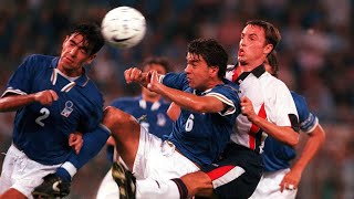 Italia  Moldova 30 Qualificazioni Mondiali 199697 [upl. by Idnic]