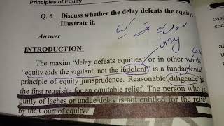 Delay defeats Equity  Maxims of Equity [upl. by Schou646]