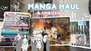 manga haul amp unboxing 🪭 December 45 volumes 2 boxsets [upl. by Cyma]