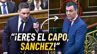 Abascal salta a la yugular de Pedro Sánchez “Usted es el capo de la trama Ábalos” [upl. by Ecitsuj]