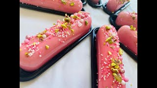 Recette Entremets Pistache Framboise [upl. by Secrest]