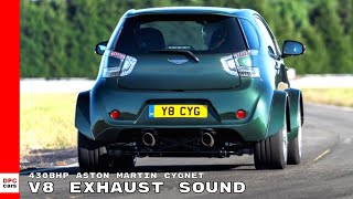 430BHP Aston Martin Cygnet V8 Exhaust Sound [upl. by Ylrebmyk506]