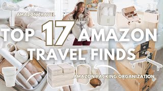 TOP 17 Amazon Travel Finds packing organization  amazon travel must haves [upl. by Netsirhc]