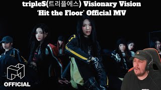 Espy Reacts To tripleS Visionary Vision ‘Hit the Floor’ Official MV [upl. by Nairda710]