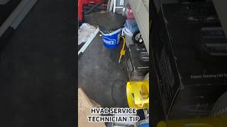 HVAC service technician tip hvaclife hvactechnician hvacservice bluecollar fyp hvac [upl. by Teage953]