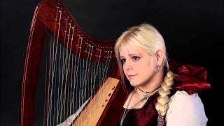 Skyrim The Dragonborn Comes  Cover with harp and flute by Cuirina [upl. by Beane]