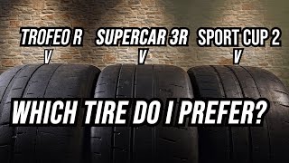 Which Tire is FASTER Trofeo R Supercar 3R or Pilot Sport Cup 2 [upl. by Bainbridge]