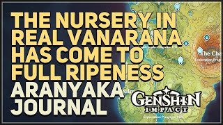 The nursery in real Vanarana has come to full ripeness Genshin Impact [upl. by Nylimaj]