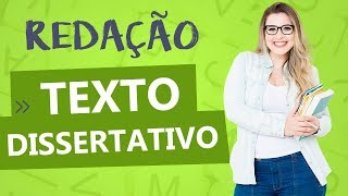 TEXTO DISSERTATIVO CARACTERÍSTICAS DA REDAÇÃO  Profa Pamba [upl. by Berger]