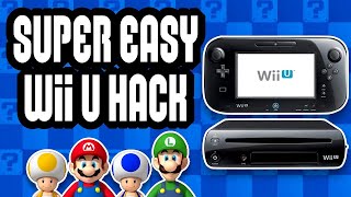 Use This Simple Guide To Jailbreak Your Wii U FAST [upl. by Airelav]