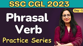 Phrasal Verb Practice Set  1  SSC CGL 2023  English With Rani Maam [upl. by Odnalro]