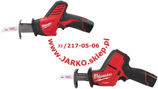 Milwaukee C12HZ i Milwaukee M12CHZ  cięcie belki TEST [upl. by Neumeyer370]