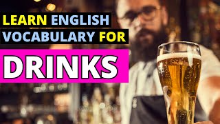 Beverage Bonanza Master 45 Drink Names in English  From Coffees to Cocktails [upl. by Sherer644]