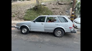 1982 silver honda civic wagon ride with me [upl. by Ayal935]