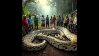 largest snake in the world caught on cameraReticulated Python Worlds Longest Snake [upl. by Mcmurry]