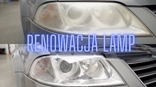 Renowacja lamp  reflektorów samochodowych  tym razem nie za pomocą magicznego czajnika [upl. by Adnih876]