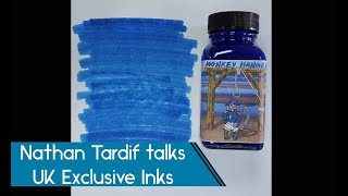 Nathan Tardif talks UK Exclusive Noodlers Inks [upl. by Solomon857]