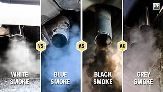 What Different Smoke Means Types of Car Exhaust Smoke  Explained [upl. by Svetlana743]