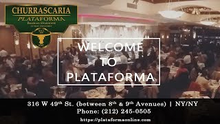 Churrascaria Plataforma  Churrascaria Plataforma NYC  Timelapse [upl. by Rehpotsihrc460]