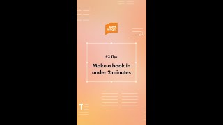 How to create a book in 2 minutes [upl. by Cicero]