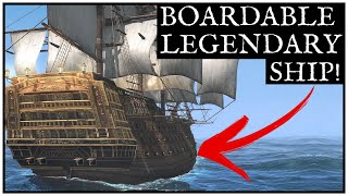 Legendary ship REMAKE  HMS FORTRESS ex Dama Negra  Assassins Creed 4 MOD quotCorsaire du Royquot [upl. by Ahcurb]