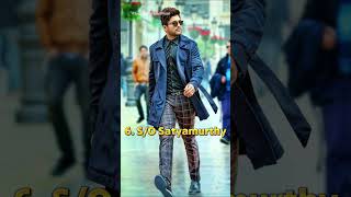 Allu Arjun Top 10 Most Popular Movies Of All Time  South Indian Hindi Dubbed Movie 2024 shorts [upl. by Nema]