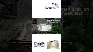 Why Generac Eau Gallie Electric Generac Home Standby Generator Installers shorts [upl. by Lionel648]