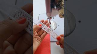 Sewing Tips And Tricks Making A Common Pattern Using New And Unique White Lace Shorts nailpolish [upl. by Raquela608]