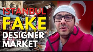 Istanbul Turkiye FAKE Designer MARKET Spree [upl. by Eldorado341]