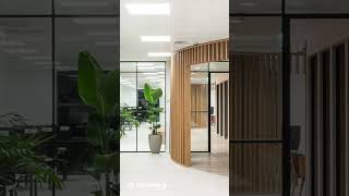 Soft lighting meets modern minimalism OfficeInspo PanelLights LightingSolutions fastdealslk [upl. by Esaj522]