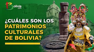 ¿Cuáles son los patrimonios culturales de Bolivia [upl. by Mylander]