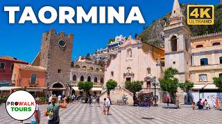 Taormina  Incredible Sicilian Coastal Views [upl. by Roselyn371]