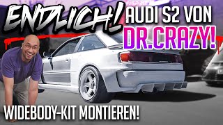 JP Performance  Endlich Widebody von Dr Crazy  Rouvens Audi S2 [upl. by Enail]