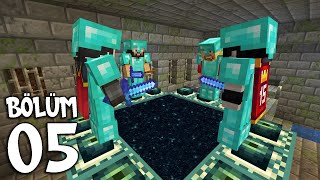 ZAMANI GELDİ Minecraft KRALLIK SMP  Bölüm 5 [upl. by Annaigroeg]