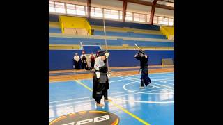 Isshujiai Kendo vs Naginata [upl. by Meibers577]