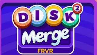 DISK MERGE 2 NEW ROUND challenge play game highscore fun [upl. by Siuqramed]