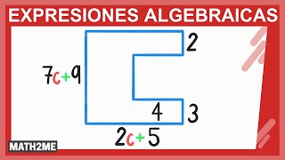 Reducción de términos semejantes  Expresión de un Perímetro [upl. by Eelasor841]